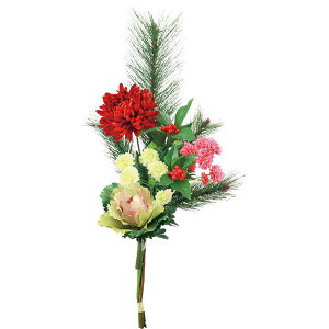 【造花】YDM/マム正月組花/FP-1033【01】 造花(アーティフィシャルフラワー) 造花ギフト 仏花