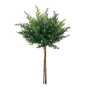 【造花】東京堂/ジュニパーバンドル 3本 グリーン #24 GREEN/XV000623-024【01】 造花(アーティフィシャルフラワー) 造花葉物、フェイクグリーン モミ、ジュニパー