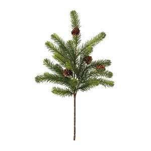 【造花】東京堂/フォンテパインスプレー グリーン GREEN/XV003353【01】 造花(アーティフィシャルフラワー) 造花実物、フェイクフルーツ マツカサ・パイン