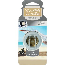 カメヤマ/YANKEE CANDLEカーフレグランスクリップ サン＆サンド/YK331-05-35【07】[4個] キャンドル、アロマ アロマ アロマ雑貨 アロマグッズ 芳香雑貨 サシェ 匂い袋 アロマペンダント アロマネックレス リードディフューザー