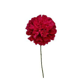 【造花】パレ/ミニボールマム（4本セット）　ビューティー/P-8500-36【01】【取寄】[16束] 造花（アーティフィシャルフラワー） 造花 花材「か行」 キク（菊）・ピンポンマム