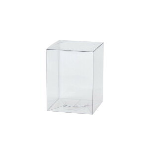REPE80クリアボックスS/UK000811【01】 ラッピング用品 、梱包資材 ラッピング箱・ギフトボックス クリアケース(ボックス)