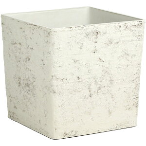 SG Wonder zone/ガレット FRP素材角10号用ホワイト/160-005W【07】 ガーデニング・園芸用品 植木鉢・フラワーポット 鉢カバー