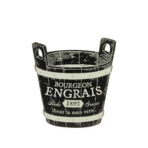 CARNAC/フランソワプレートI−BK ブラック/HSRT09BK【01】 ガーデニング・園芸用品 ガーデニング雑貨・オーナメント サイン・プレート