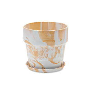 POSH LIVING/アーバンプランツポット ミルク/レモン/81107【07】 ガーデニング・園芸用品 植木鉢・フラワーポット プラスチック鉢