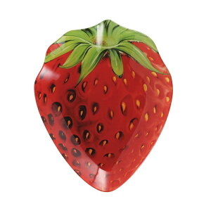_g/GLASS FARMER PLATE STRAWBERRY/G815-973SBy08z[6] X܃fBXvCEX G Lb`pi