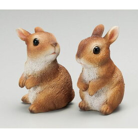 エイチツーオー/森の仲間たち うさぎS/H9314【01】[8個] ガーデニング・園芸用品 ガーデニング雑貨・オーナメント 置物・オーナメント