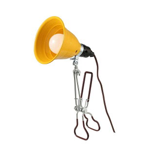 _g/ALUMINUM CLIP LAMP S/YELLOW/DS-0630S/YLy08z X܃fBXvCEX X܉ƋEYE[ CgEƖ