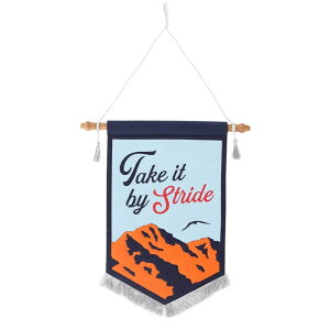 _g/FELT BANNER TAKE IT BY STRIDE/RNZ-0539/TIBSy08z X܃fBXvCEX Ǌ|EEH[fR ^yXg[