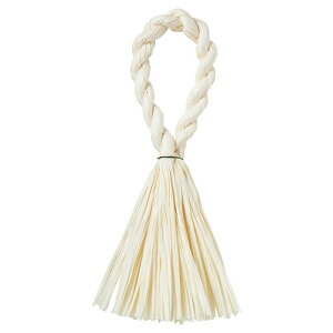 松村工芸/わらルックタッセルベースD−7 キナリ/25-1705-11【01】 花器、リース しめ縄・正月飾り しめ縄リース土台(紙)