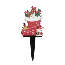 【歳末感謝セール】CARNAC/ノエルピック24クリスマスブーツ/HPX36【01】 ガーデニング・園芸用品 ガーデニング雑貨・オーナメント ガーデンピック