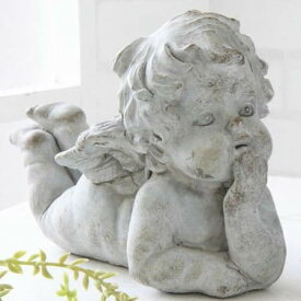 コベントガーデン/ガーデンエンジェル・ライイング/QB-17【07】 ガーデニング・園芸用品 ガーデニング雑貨・オーナメント 置物・オーナメント