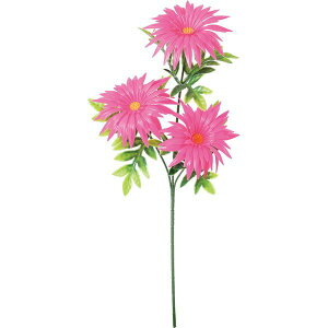 【造花】YDM/PEマム×3/FFK-0016-P【01】 造花(アーティフィシャルフラワー) 造花ギフト 仏花