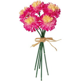 【造花】YDM/ミニピンポンマムピック ラベンダー/FB-2346-LAV【01】 造花（アーティフィシャルフラワー） 造花 花材「か行」 キク（菊）・ピンポンマム