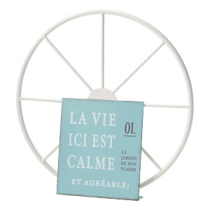 友膳/ルーラヴィプレートスタンドW/MH1602【01】 ガーデニング・園芸用品 ガーデニング雑貨・オーナメント サイン・プレート