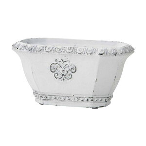 友膳/エグサゴンワイドS/TG813【01】 ガーデニング・園芸用品 植木鉢・フラワーポット セメント鉢