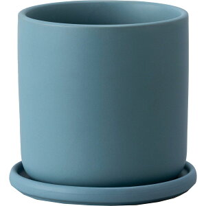 ミュールミル/カリス青M/CQ-058MBl【01】 ガーデニング・園芸用品 植木鉢・フラワーポット 陶器・セラミック鉢