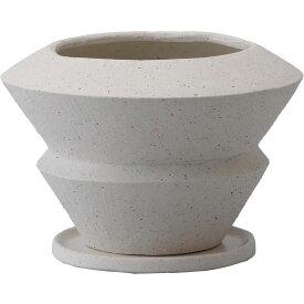 ミュールミル/イオニアダブル白L/CR029L【01】 ガーデニング・園芸用品 植木鉢・フラワーポット 陶器・セラミック鉢 庭 グッズ 資材 家庭菜園 観葉植物 おしゃれ かわいい イースター ハロウィン 母の日 バラの日