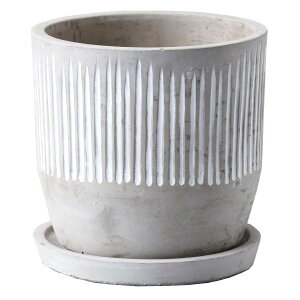 ミュールミル/エフィグレイM/CY-003MGy【01】 ガーデニング・園芸用品 植木鉢・フラワーポット セメント鉢