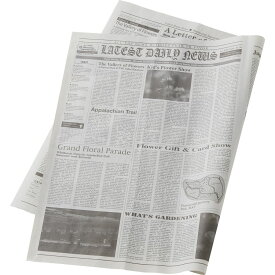松村工芸/英字新聞紙100イリ/160-7015-0【01】 ラッピング用品 、梱包資材 ラッピングペーパー(包装紙) 英字新聞紙
