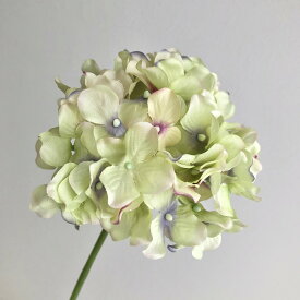 【造花】F4057 ハイドレンジアピック＃023 ライト／グリーン/66-792444-0【01】 造花（アーティフィシャルフラワー） 造花 花材「あ行」 あじさい（紫陽花）