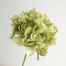 【造花】F4057 ハイドレンジアピック＃024 グリーン/66-792451-0【01】 造花（アーティフィシャルフラワー） 造花 花材「あ行」 あじさい（紫陽花）
