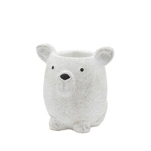 CARNAC/ランスポットクマS/CW13【01】 ガーデニング・園芸用品 植木鉢・フラワーポット セメント鉢