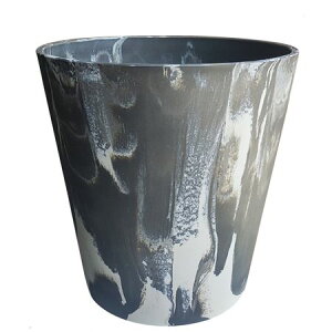 丸滉製陶/13号 丸深切立プラ鉢/BB-40-MCW【01】 ガーデニング・園芸用品 植木鉢・フラワーポット 合成樹脂鉢