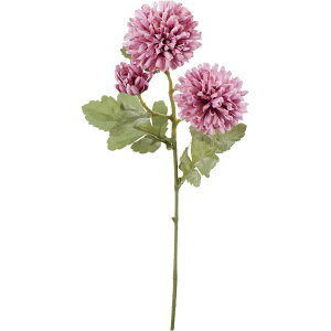 【造花】YDM/クレールボールマムスプレー ダークラベンダー/FD-0161-D/L【01】 造花(アーティフィシャルフラワー) 造花 花材「か行」 キク(菊)・ピンポンマム