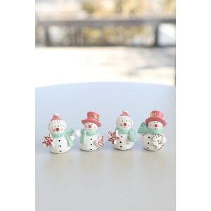 コベントガーデン/シュガリー・サンタ 4種アソート/PZ-78【07】 店舗ディスプレイ・店内装飾 クリスマスディスプレイ 置物・オブジェ