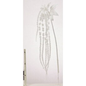 【造花】アスカ/オーロラグリッターアマランサス(蓄光)×7/AX60759【01】 造花（アーティフィシャルフラワー） 造花 花材「か行」 ケイトウ