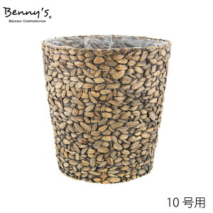 Benny’s/グラス鉢カバー 10号懸崖鉢用/3-311-10【08】 ガーデニング・園芸用品 植木鉢・フラワーポット 鉢カバー
