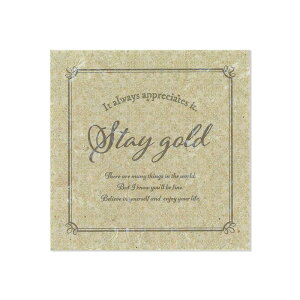 cazaro/\y[p[bZ[WJ[h 80p STAY GOLD x[W 10 /36P101P0203y07z bsOpi A bZ[WJ[h O[eBOJ[h