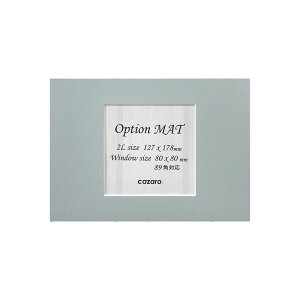 cazaro/�J�U�� OptionMAT �l�p 2L ���C�g�O���[/36V001P0208�y07�z ���b�s���O�p�i �A����� ���b�Z�[�W�J�[�h �Ԗ��D/�؎D/���D ���D�J�[�h �v�����^�Ή� �C���N�W�F�b�g �v���[���g �M�t�g �Ɩ��p 
