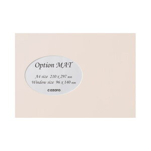 cazaro/�J�U�� OptionMAT �ȉ~B A4�^KG �X���[�L�[�s���N/36V004P0109�y07�z ���b�s���O�p�i �A����� ���b�Z�[�W�J�[�h �Ԗ��D/�؎D/���D ��p�i ������� ���킢�� ������ ���j��