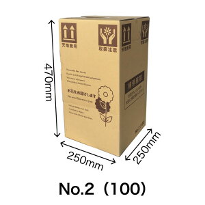 配送ボックス GF-No.2 10枚入920532【07】 ラッピング用品 、梱包資材 ダンボール・宅配袋 ダンボール