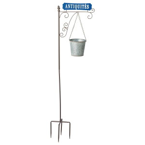 友膳/アンティークスポットピックBL/MH1690【01】 ガーデニング・園芸用品 ガーデニング雑貨・オーナメント ガーデンピック