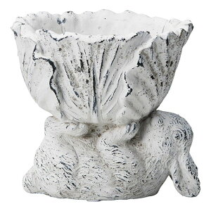 友膳/ストニールラパンポット/TP746【01】 ガーデニング・園芸用品 植木鉢・フラワーポット セメント鉢