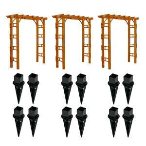 yzZ܂X^C/VRؐA[` 190 3(ypZbg) uFlex Pergolav CguEy01z K[fjOE|pi K[ft@j`[EƋ A[`EQ[g