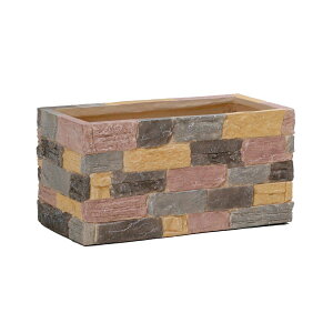 【直送】住まいスタイル/レンガ調プランター terre(テール) 幅60 マルチブラウン/TER-PL600【01】 ガーデニング・園芸用品 植木鉢・フラワーポット セメント鉢