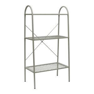 【直送】住まいスタイル/オープン3段ラック「TWILL」(ツイル) アイボリーホワイト/TW002WHT【01】 ガーデニング・園芸用品 ガーデンファニチャー・家具 ラック・シェルフ