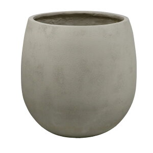 【直送】住まいスタイル/「GRITTE」 グリッテ 石調FRPプランター 幅42 (ドロップ型) アンティークホワイト【01】 ガーデニング・園芸用品 植木鉢・フラワーポット グラスファイバー鉢