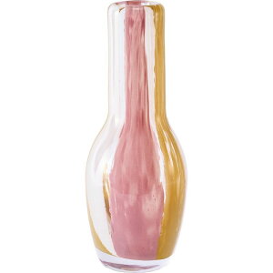 ホワイエ/DGマラッカベースφ7(4)xH18(5) ピーチフィズ/2C00071PCFZ【07】 花器、リース 花器・花瓶 一輪挿し・小さい花瓶