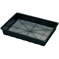 《10％OFFセール》大和プラスチック/ピッキングトレー 35型 ブラック【01】 ガーデニング・園芸用品 ツー…