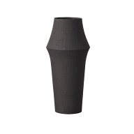 クレイ/ZARA MATT BLACK/190-078-801【01】 花器、リース 花器・花瓶 生け花花器フラワーべース 資材 可…