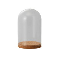 クレイ/Glass Dome with Cork 10φ16H CLEAR/777-432-000【01】 花器、リース 花器・花瓶 ドーム、ガラス…
