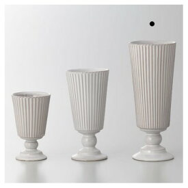 クレイ/French Antique[3] 11φ27H/120-723-180【01】 花器、リース 花器・花瓶 陶器花器