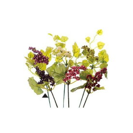 【造花】ビバ工芸/VFG－5121ベリーピック　DK／BL/VFG-5121DK/BL【01】【取寄】 造花（アーティフィシャルフラワー） 造花実物、フェイクフルーツ ベリー