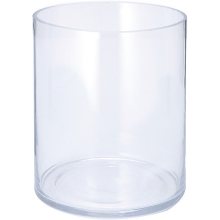 花器 花瓶 ガラス おしゃれ インテリア 一輪挿し 即日 RGB-359 H25cmガラスベースシリンダー YDM ガラス花器 材料 リース 超人気 手作り