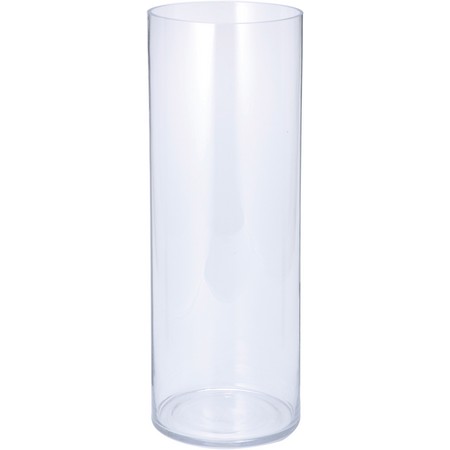 セール特価 花器 花瓶 ガラス おしゃれ インテリア 一輪挿し 即日 ガラス花器 H50cmガラスベースシリンダー 材料 リース 手作り YDM メーカー再生品 RGB-362